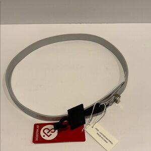 89th & Madison Sleek Gray Belt